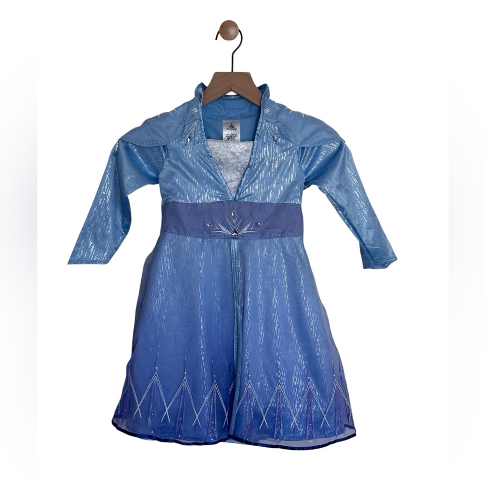 Disney Store Frozen II Elsa Costume Girls Dress Up Size 4